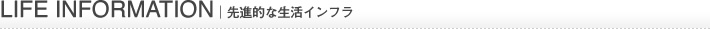 先進的なインフラ